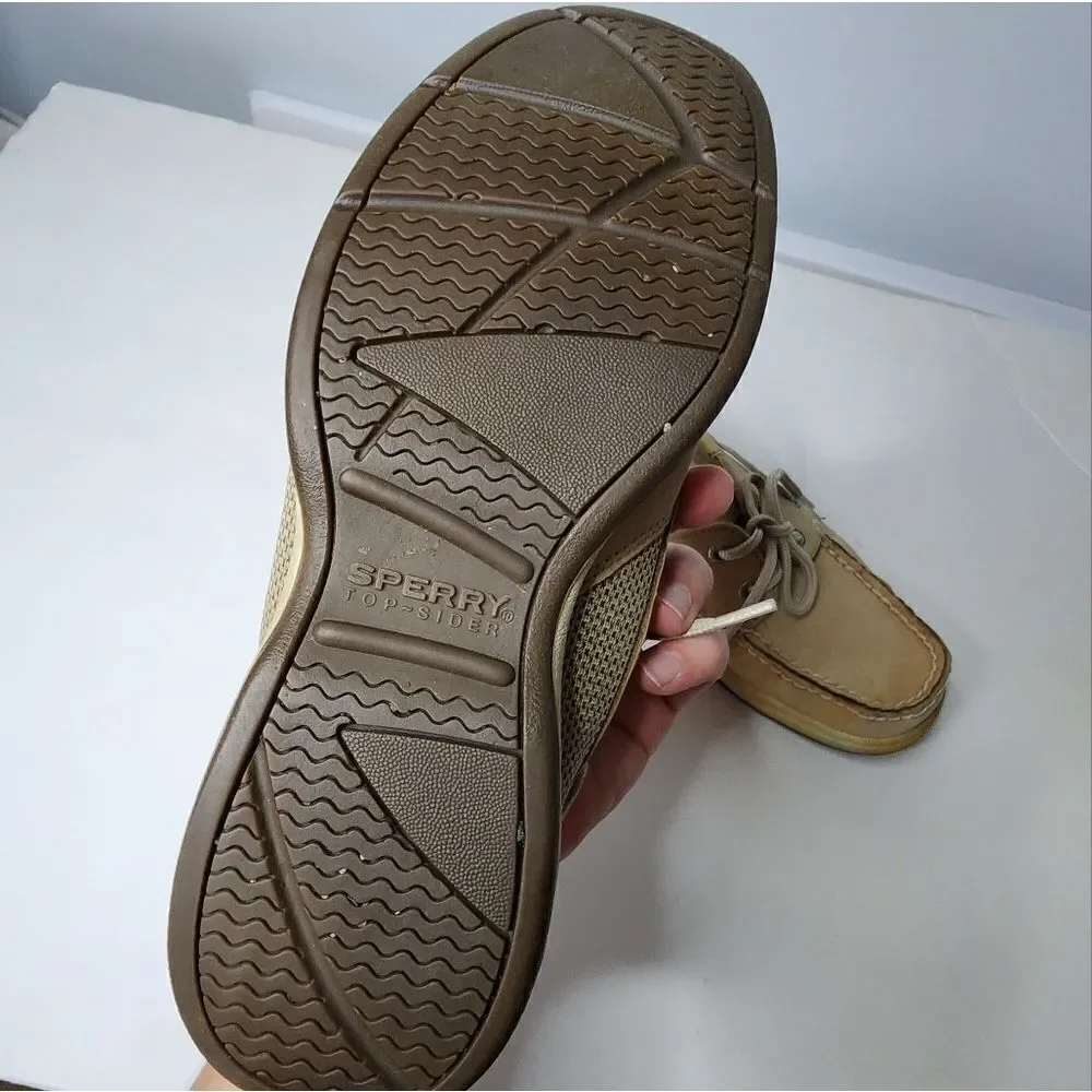 Classic Leather SPERRY Top Sider Womens Size 6 Boat Shoes Loafers -Brown